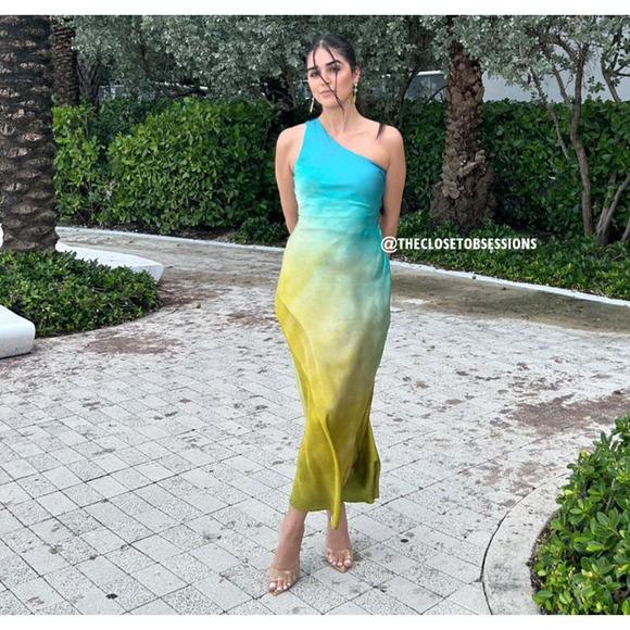 ZARA BLOGGER FAVE!!! Flowy Midi Dress NWT - Picture 13 of 16